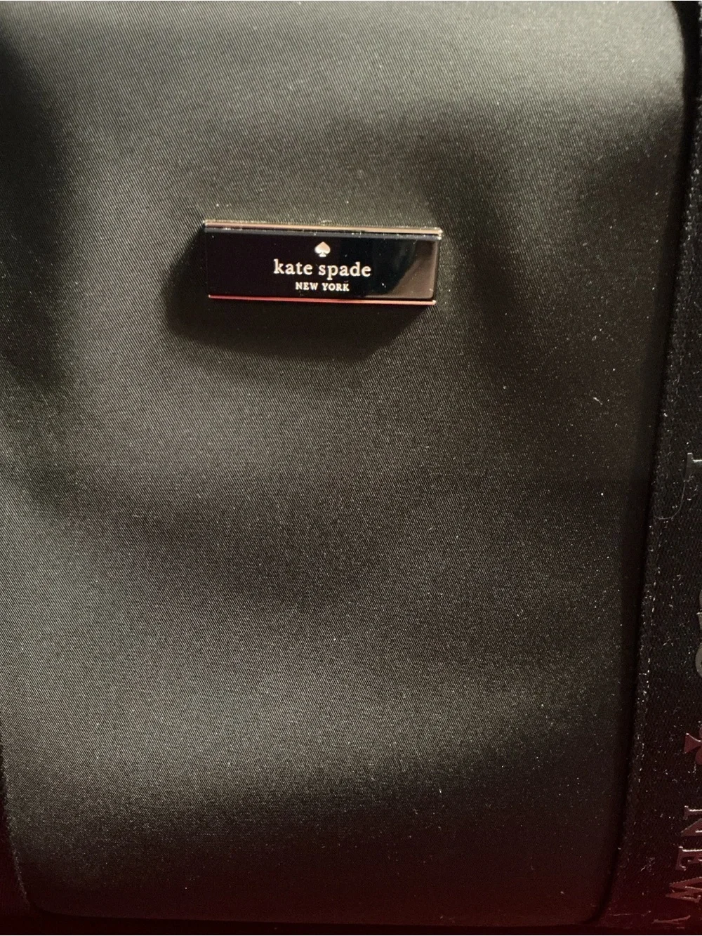 Kate Spade New York City weekender bag